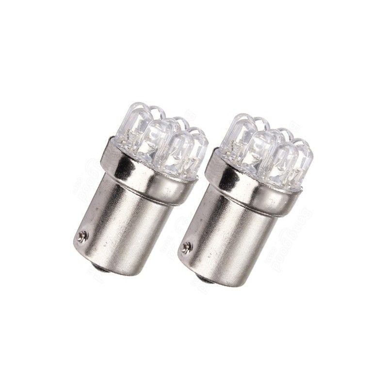 Led diod lampa BA15s P21W 1156 9 Led
