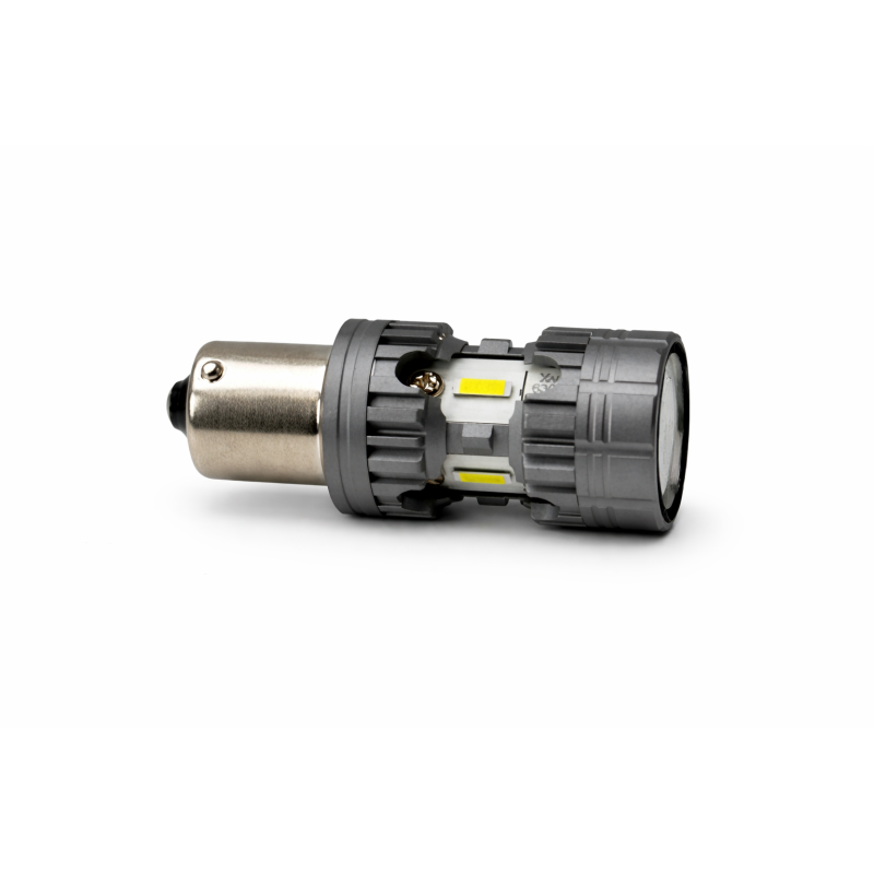 LED BA15s / 1156 5500K Vit – Canbus LED-lampa för Bil 2-pack