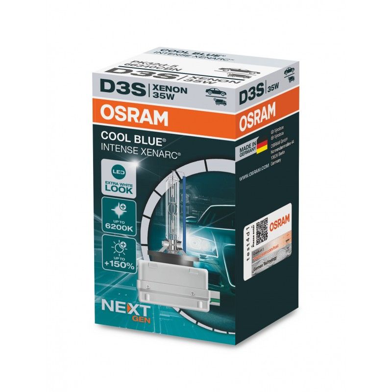 D3S 35W Xenarc Cool Blue Intense NextGen 6200K 150
