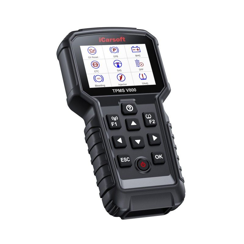 iCarsoft TPMS V800 – Professionellt TPMS- och diagnosverktyg för alla bilmärken