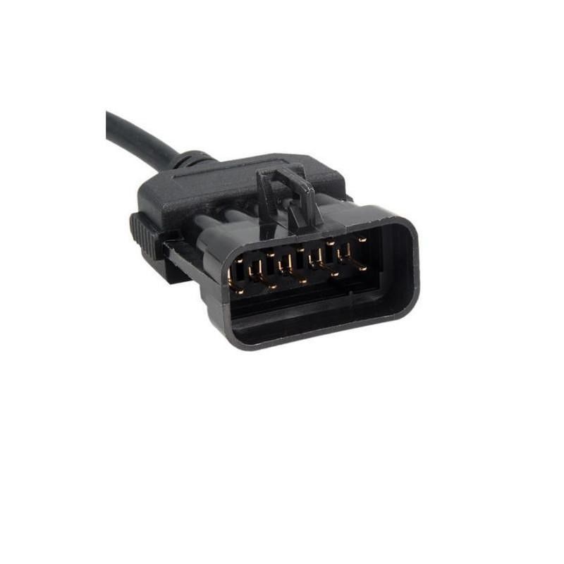 10 Pin till 16 Pin OBD2 kabel till Opel Vauxhall