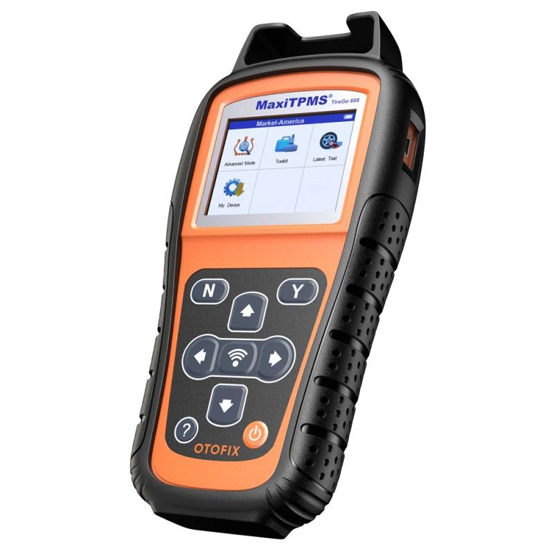 Otofix TireGo 608 TPMS-verktyg – programmera och klona TPMS däcksensorer