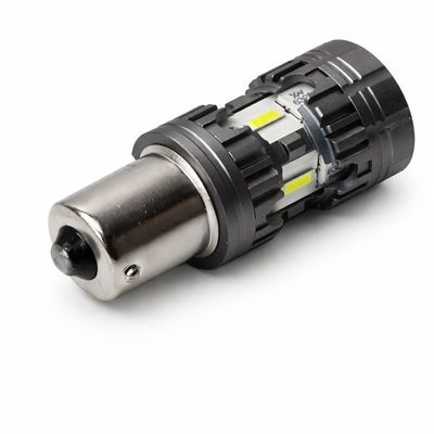 LED BA15s / 1156 5500K Vit – Canbus LED-lampa för Bil 2-pack