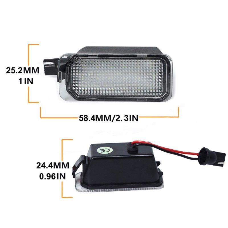 LED skyltbelysning Ford Fiesta Mondeo Kuga Focus mfl