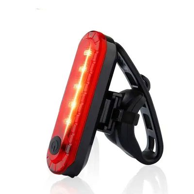 Cykellampa Oval LED Röd baklampa