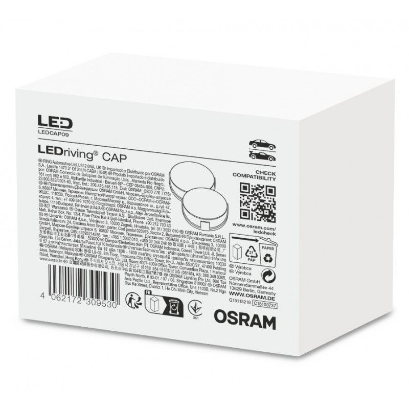 LEDriving Ledcap 9 Skyddslock