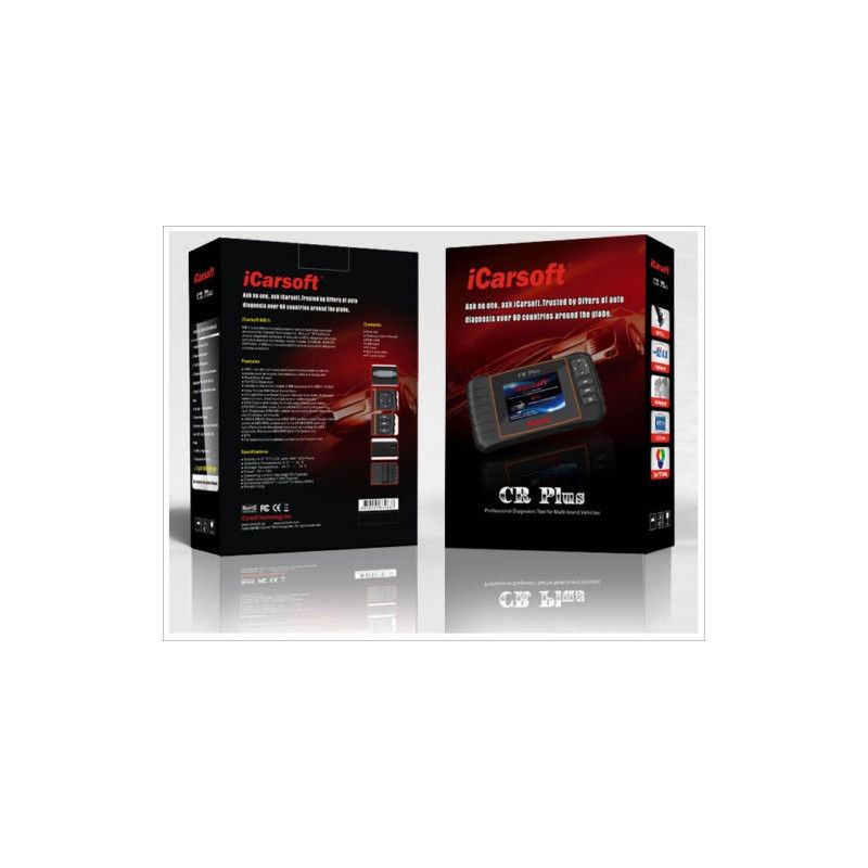 iCARSOFT CR PLUS Felkodsläsare