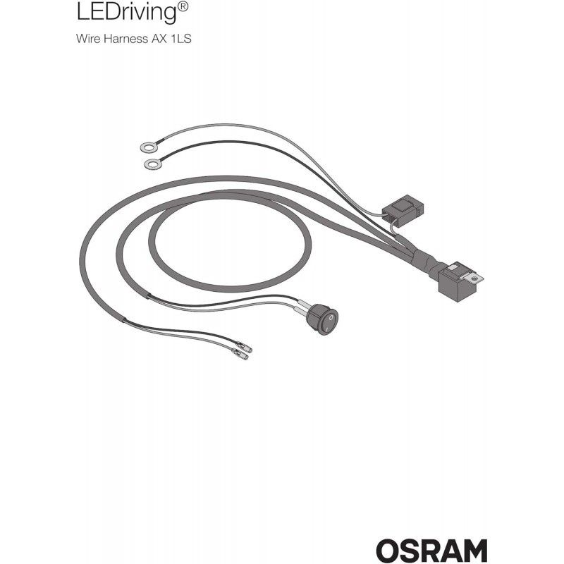 Wire Harness AX 1LS reläkabel 12V
