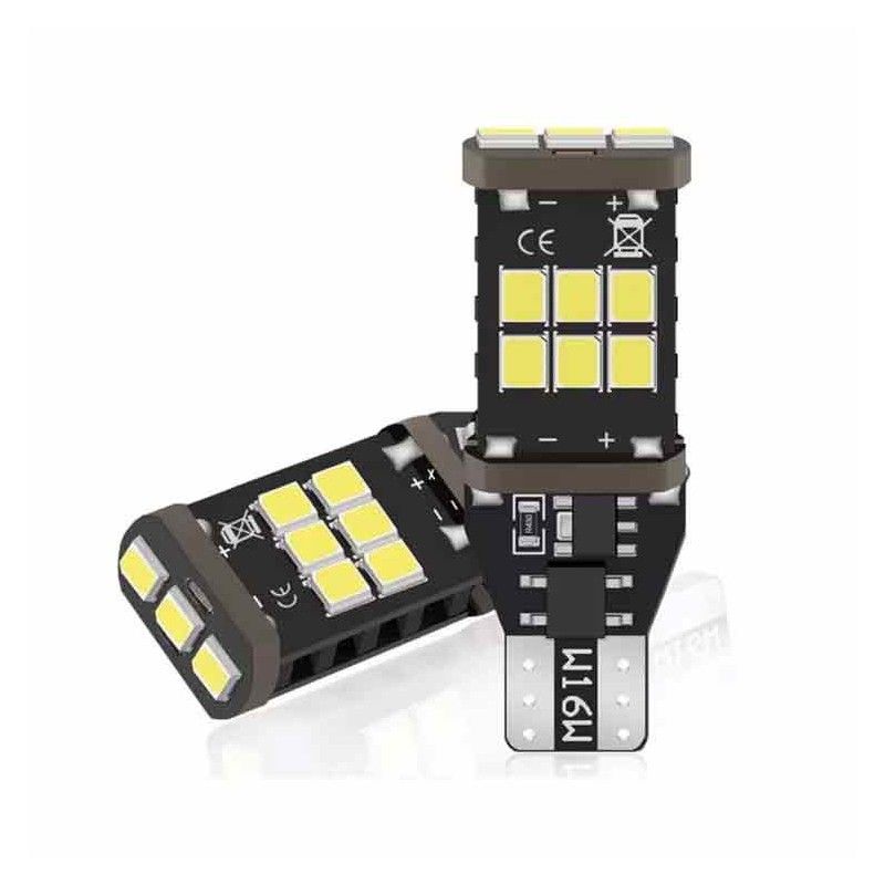 T15 W16W LEDlampa 921 800LM backljus