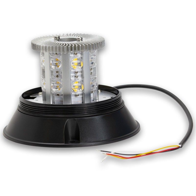 Roterande varningsljus micro 16 led Fast montering Emärkt