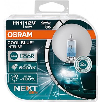 H11 cool blue intense 2-pack nextgen