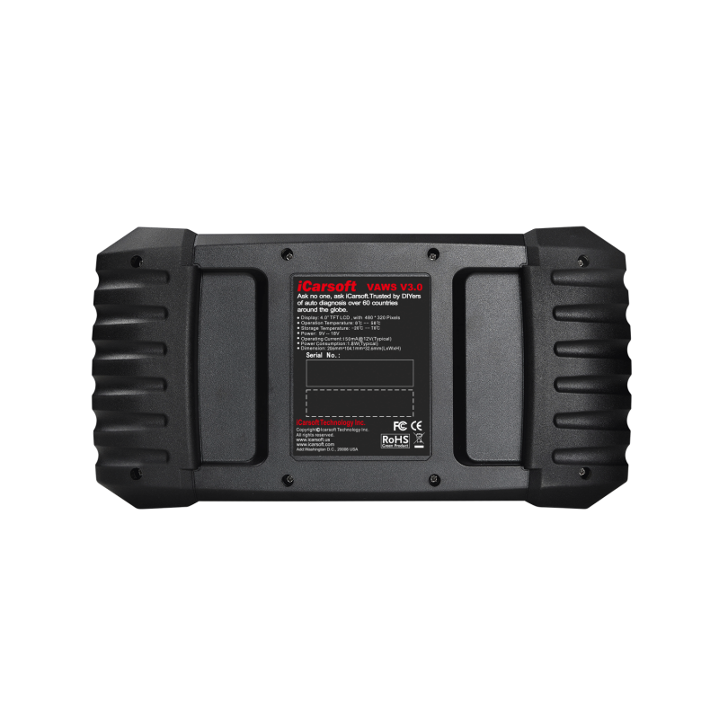 iCarsoft VAWS V3.0 Felkodläsare Bildiagnostik