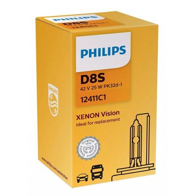 D8S Xenonlampa Philips Vision