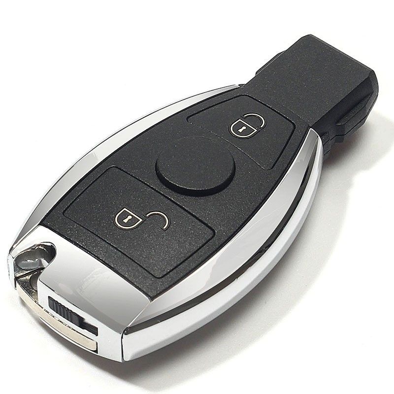 Mercedes Benz Smart Key nyckelskal Larmdosa med 2 knappar