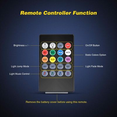 LED strip kit musik styrt ljus RGB