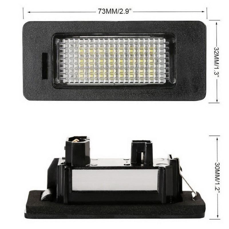 LED skyltbelysning BMW E39 Emärkt