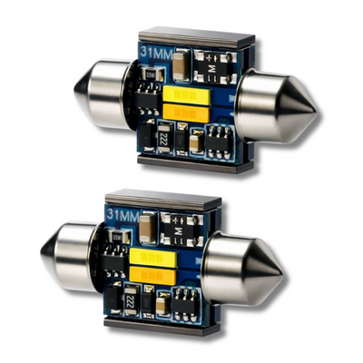 LED-lampa 31 mm – Valbar färg