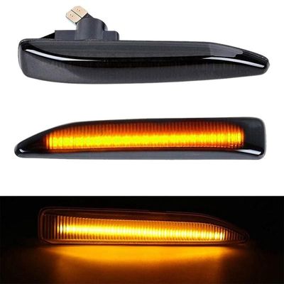 Dynamisk blinkers tonad lins till BMW E65/E66/E67