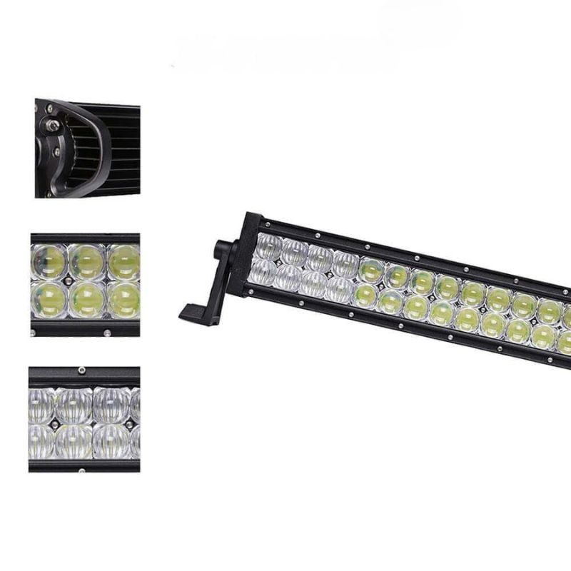 126W extraljus ljusramp arbetslampa combo 5D lins