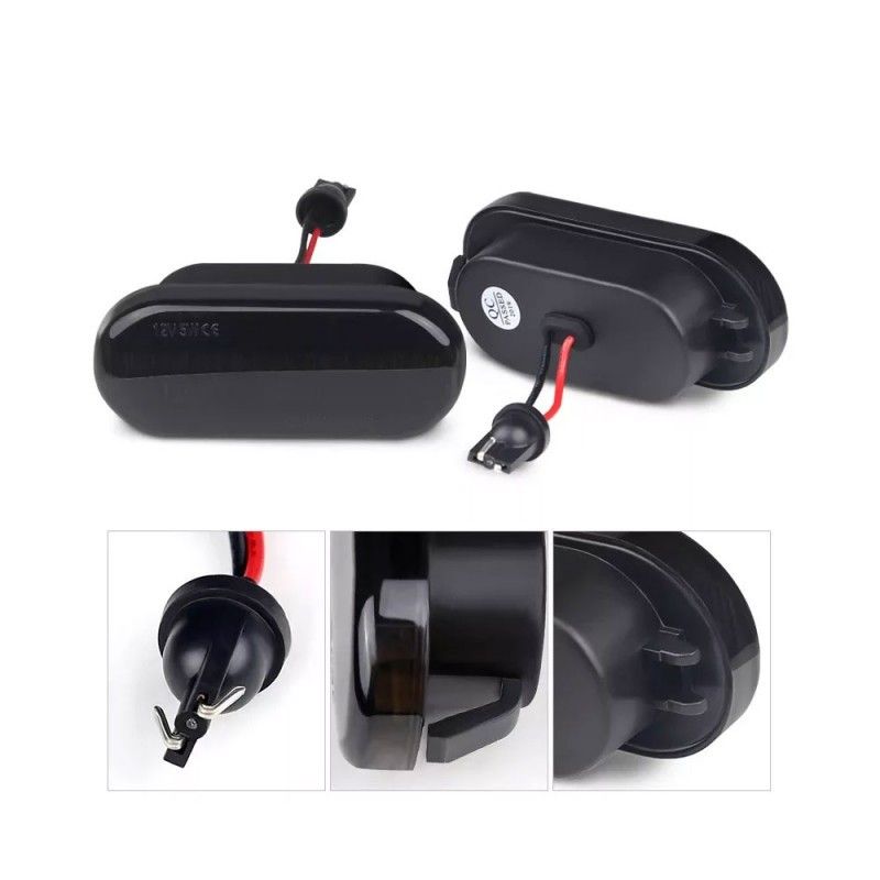Dynamisk blinkers tonad lins till VW Golf Passat