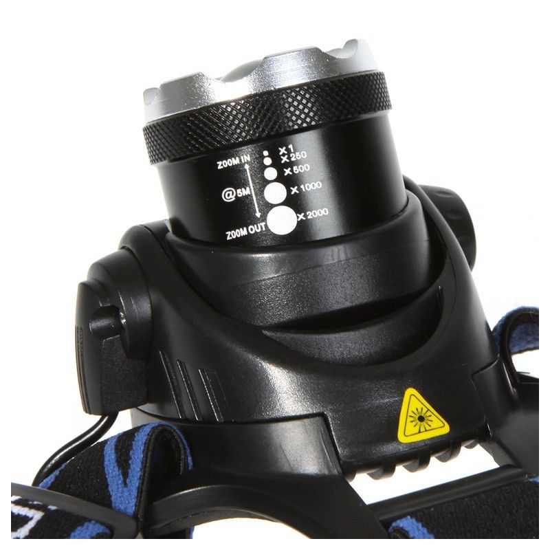 Pannlampa LED XML XML T6 cree chip justerbar