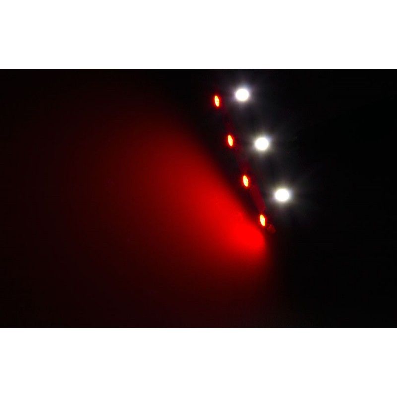 VW Golf innebelysning Courtesy led Xenonvit Röd