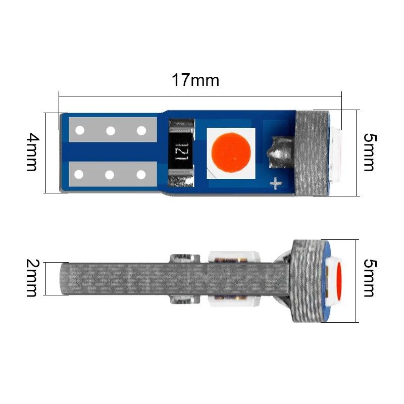 T5 3030-3 SMD Instrument led lampa med canbus
