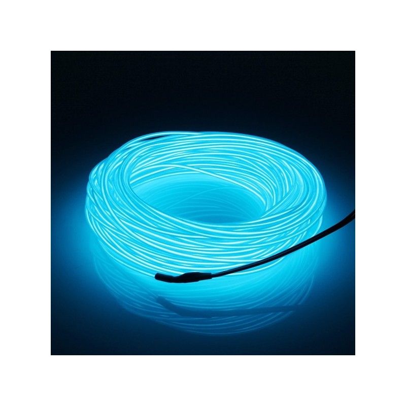 Led Neon slinga 20M 12V Färg Blå