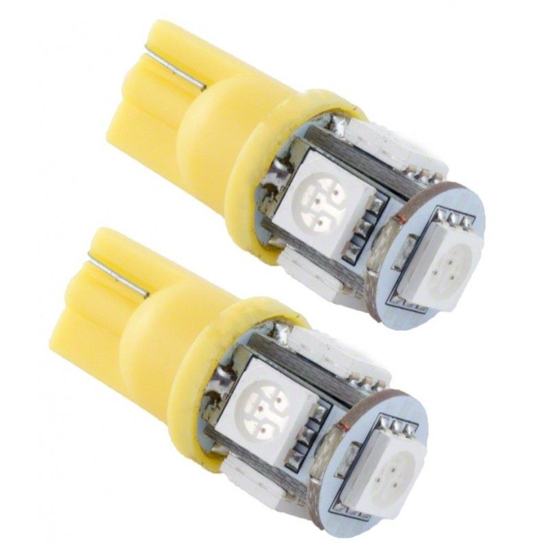 Led Diodlampa 5 SMD W5W T10 2-pack 24V
