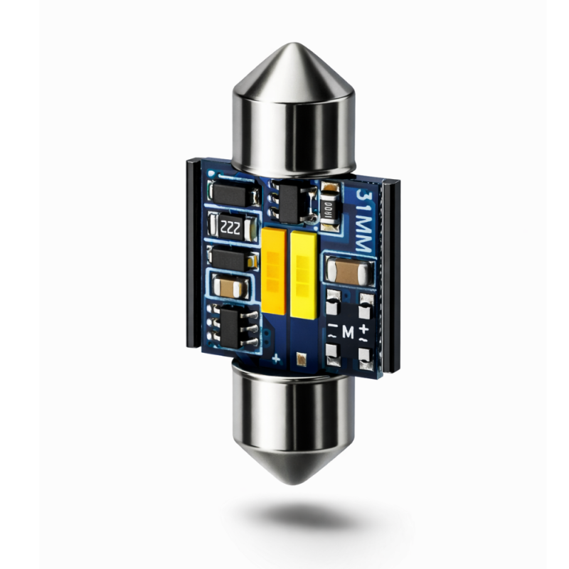 LED-lampa 31 mm – Valbar färg