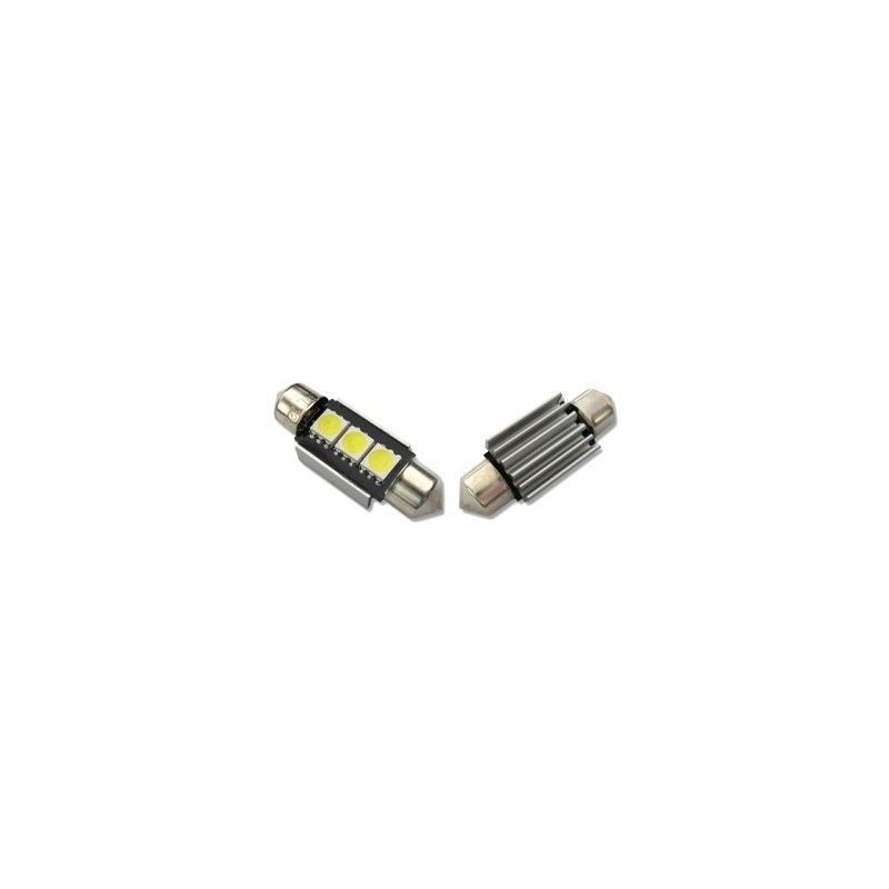 Led diodlampa SV85 C5W Spollampa Festoon 36 mm Canbus