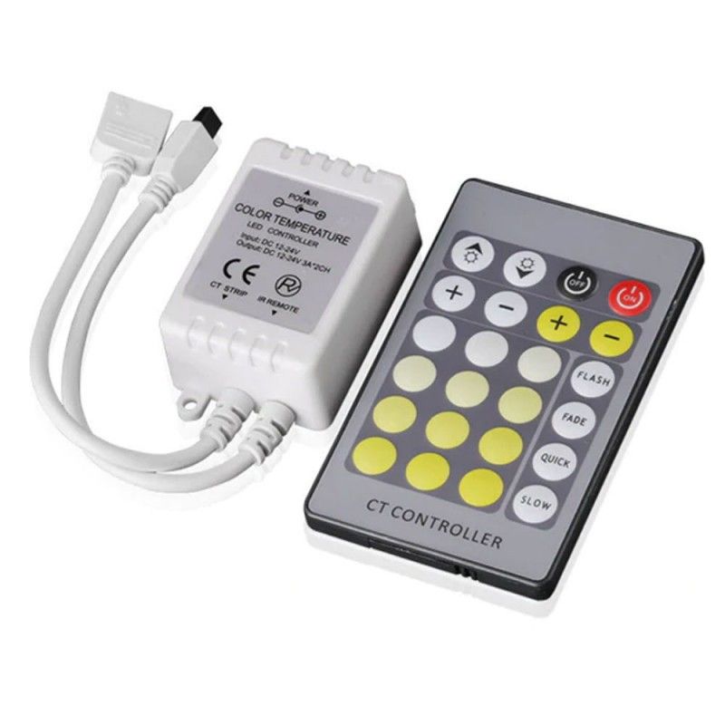 LED fjärrkontroll färg kontroll