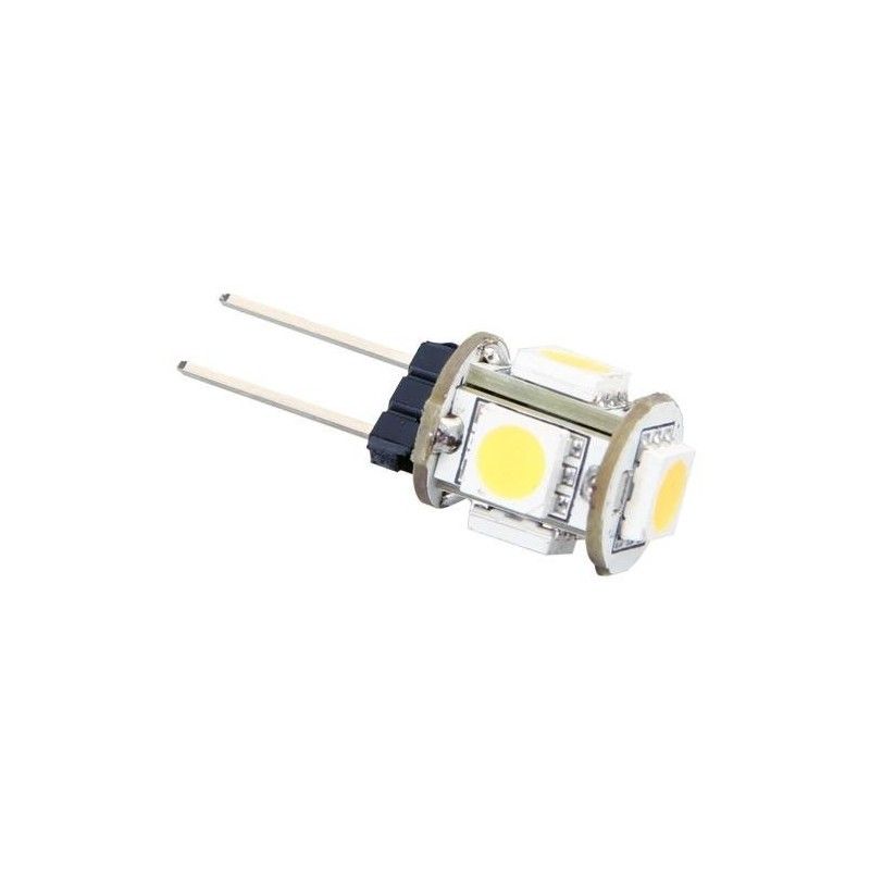 G4 led diod 5 SMD Färg Xenonvit