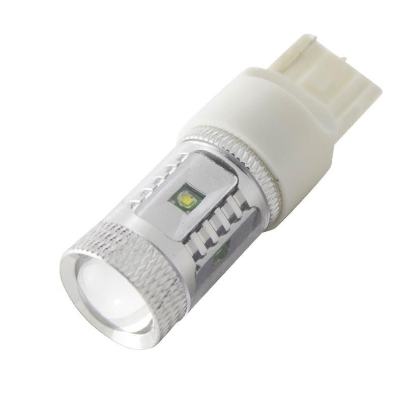 7440 W21W LED lampor 2pack Xenon Vit