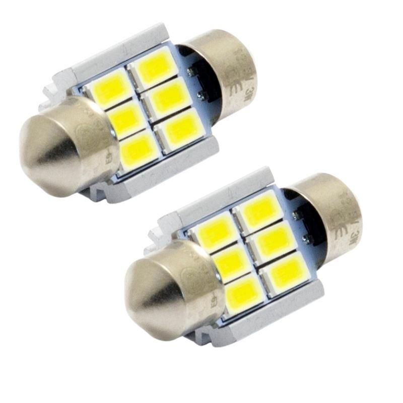 E-märkt LED Spollampa C5W med Canbus 2-pack