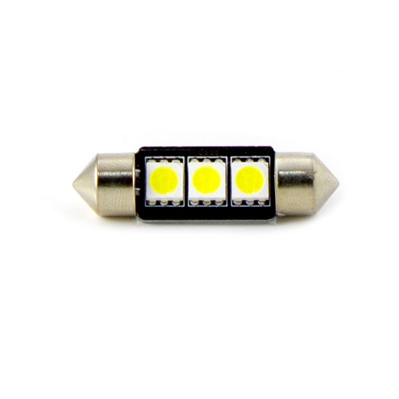 Led spollampa 3 smd 36mm C5W 24V 2-pack