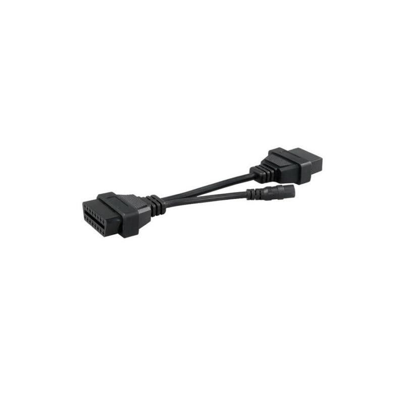 12 Pin till OBD2 Diagnostisk Adapterkabel för Mitsubishi Hyundai