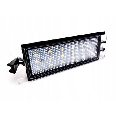 LED Nummerskyltbelysning Dacia Logan Sandero