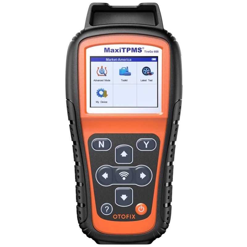 Otofix TireGo 608 TPMS-verktyg – programmera och klona TPMS däcksensorer