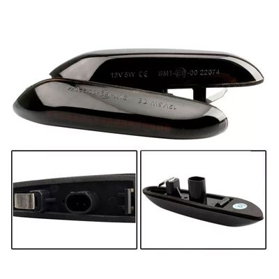 Dynamisk blinkers tonad lins till BMW E46 E60 E87 E90