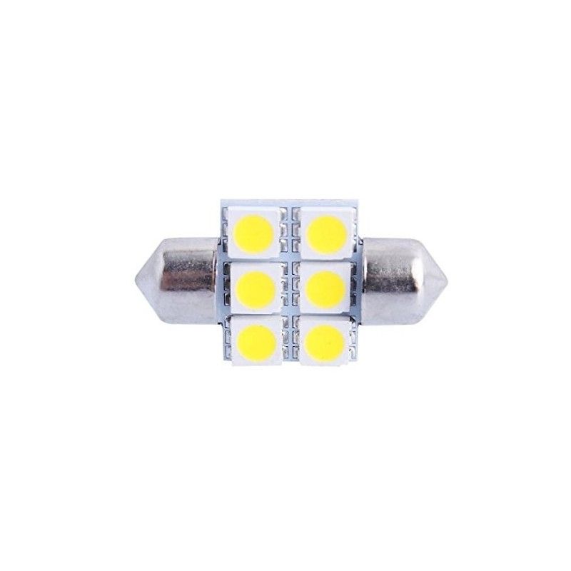 Led spollampa Festoon c5w SV85 31 mm 6 smd 2-pack Xenonvit