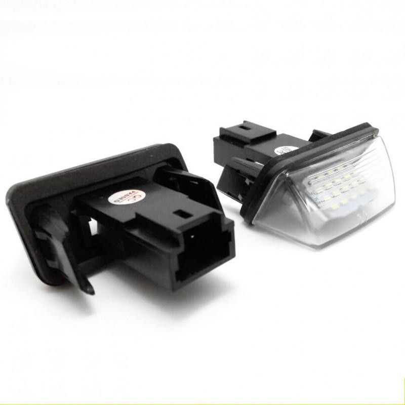 LED skyltbelysning Citroen och Peugeot