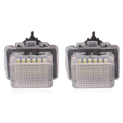 LED skyltbelysning Mercedes W204 Emärkta