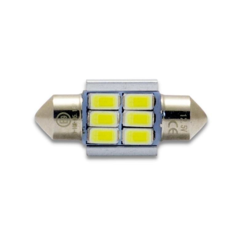 E-märkt LED Spollampa C5W med Canbus 2-pack
