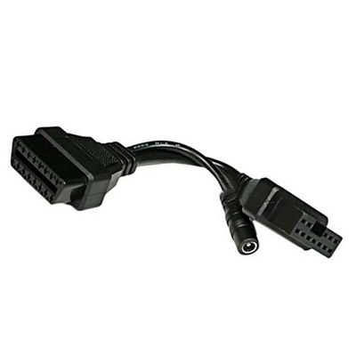 12 Pin till OBD2 Diagnostisk Adapterkabel för Mitsubishi Hyundai