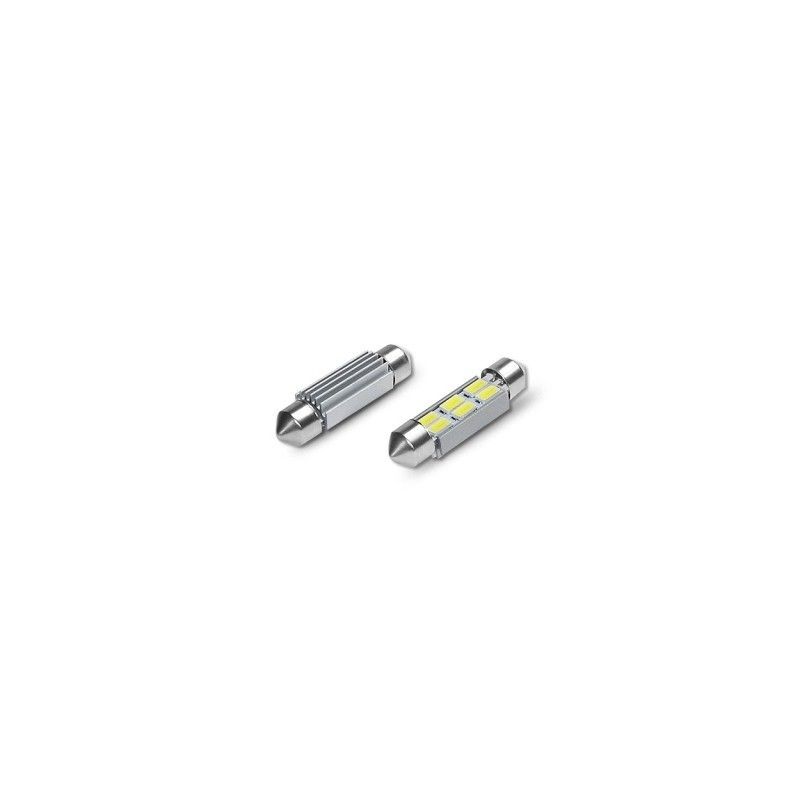Spollampa festoon c5w SV85 Led 6 5630 smd Canbus 42mm 2-pack