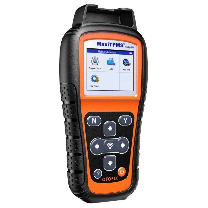 Otofix TireGo 608 TPMS-verktyg – programmera och klona TPMS däcksensorer