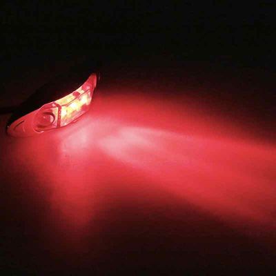 Sidomarkeringsljus 3 led kromsarg 2-pack