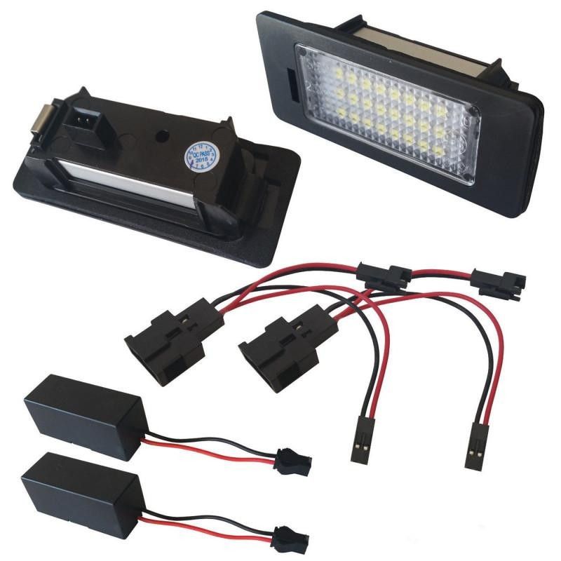LED skyltbelysning Audi Skoda VW