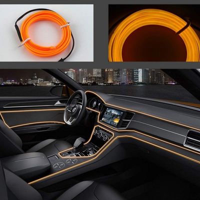 Glowstrip neon led slinga med cigg plugg 12V för dekoration 3 meter